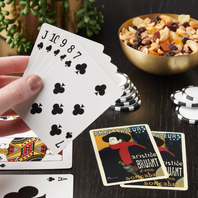 Baralho Vintage Art Nouveau Embaixadores, Toulouse Lautrec (In situ)