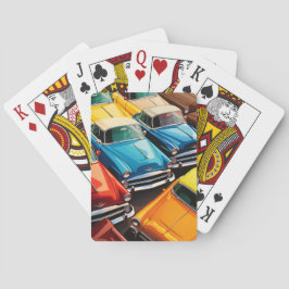 Baralho Vintage Cars Pattern