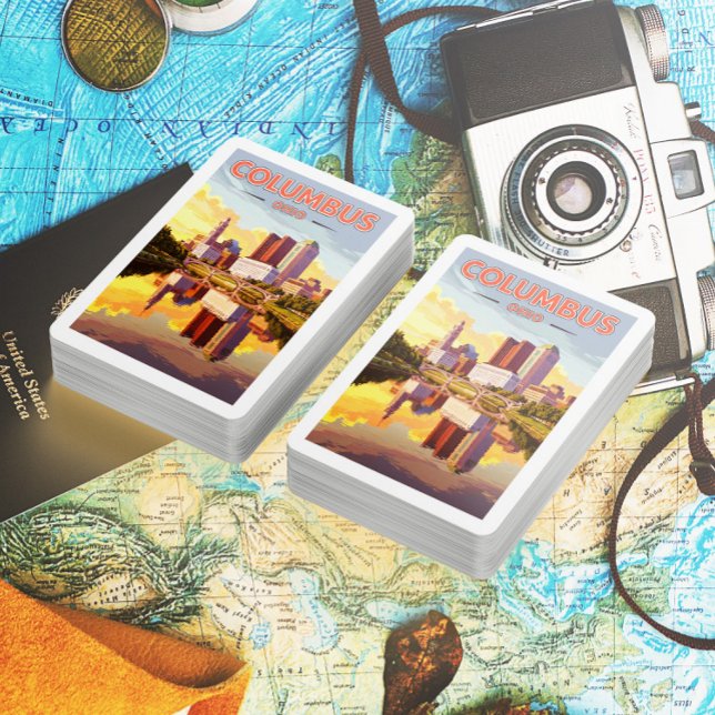 Baralho Vintage Columbus Ohio (Criador carregado)