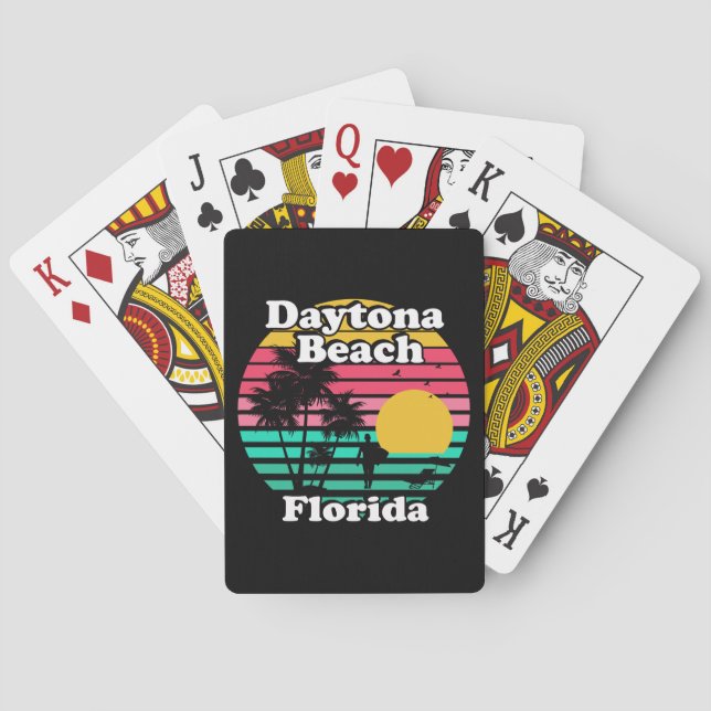 Baralho Vintage Daytona Beach (Verso)