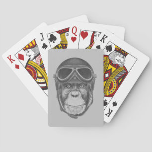 Baralho Vintage Helmet Chimpanzee
