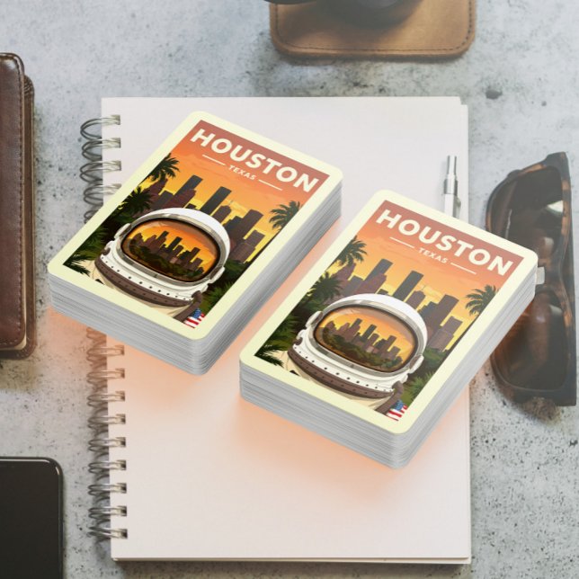 Baralho Vintage Houston Texas (Criador carregado)