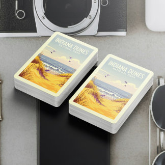 Baralho Vintage Indiana Dunes National Park