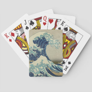 Baralho Vintage Japonês Art, The Excelente Wave by Hokusa