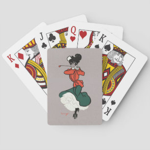 Baralho Vintage Lady Golfer