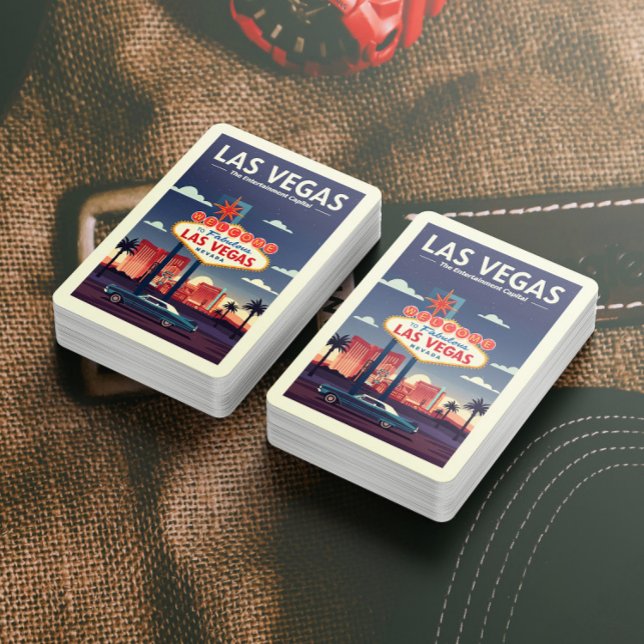 Baralho Vintage Las Vegas Nevada (Criador carregado)