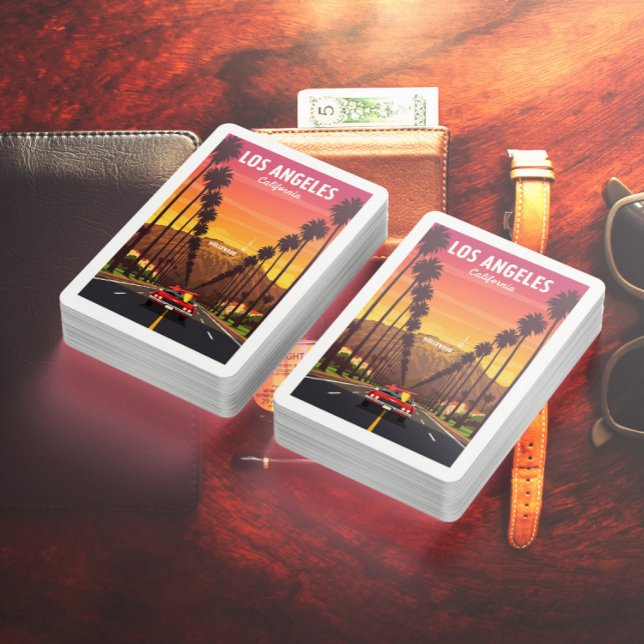 Baralho Vintage Los Angeles California (Criador carregado)