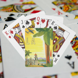 Baralho Vintage Los Angeles, Missão da Califórnia com Palm