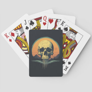 Baralho Vintage Melting Skull