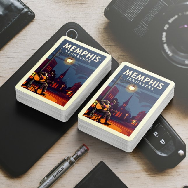 Baralho Vintage Memphis Tennessee (Criador carregado)