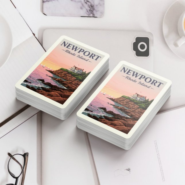 Baralho Vintage Newport Rhode Island (Criador carregado)