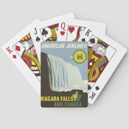 Baralho Vintage Niagara Cai no Canadá Ilustração