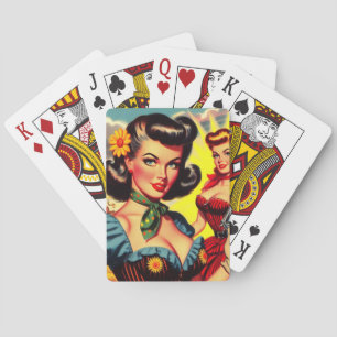 Baralho Vintage Pulp Western Girls