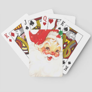 Baralho Vintage Retro Jolly Old Papai Noel Natal