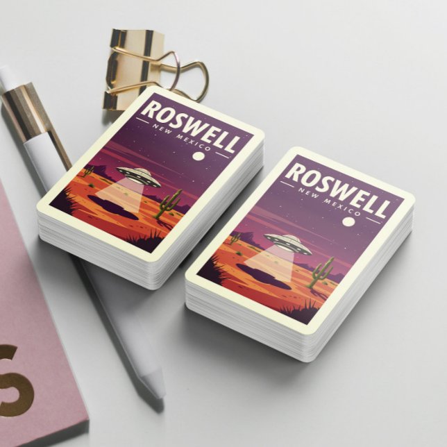 Baralho Vintage Roswell New Mexico (Criador carregado)