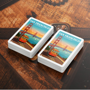 Baralho Vintage San Francisco California