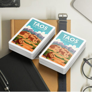 Baralho Vintage Taos Novo México