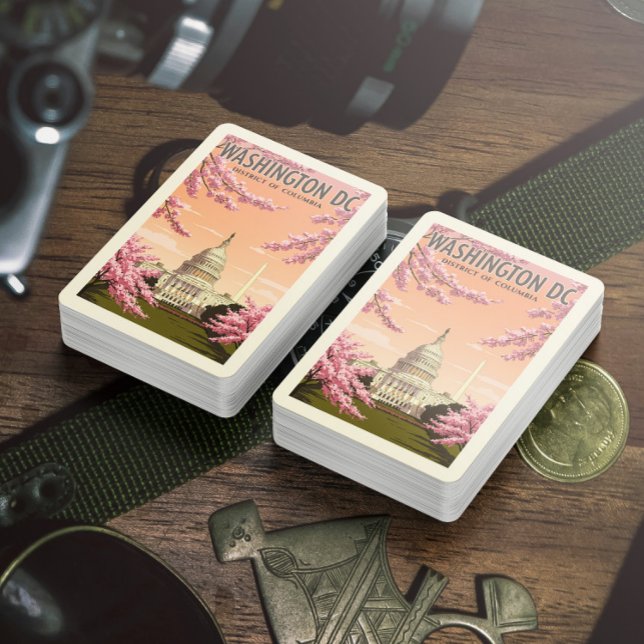 Baralho Vintage Washington D.C. (Criador carregado)