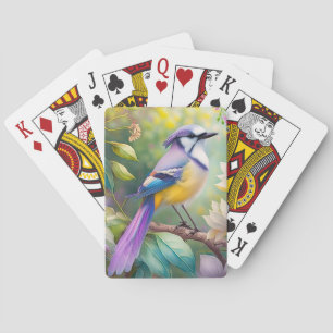 Baralho Violet Tufted Jay Fantasy Bird
