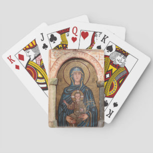 Baralho Virgem Maria e Jesus Mosaico