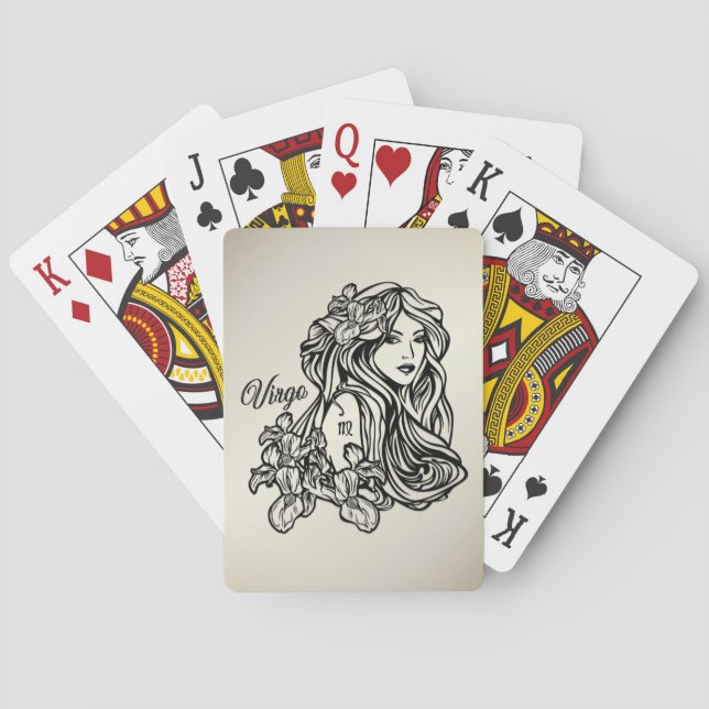 Baralho Virgem Zodíaco da Virgem (Verso)