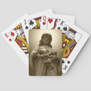 Baralho Virgin Mary Statue