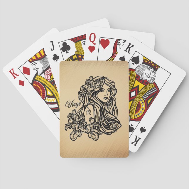 Baralho Virgo Zodiac Anônimo (Verso)