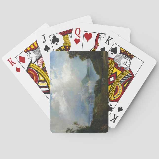 Baralho Vista das Obras de Água Montável Fairmount (Filadé (Verso)