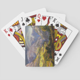 Baralho Vista de Stalheim na Noruega