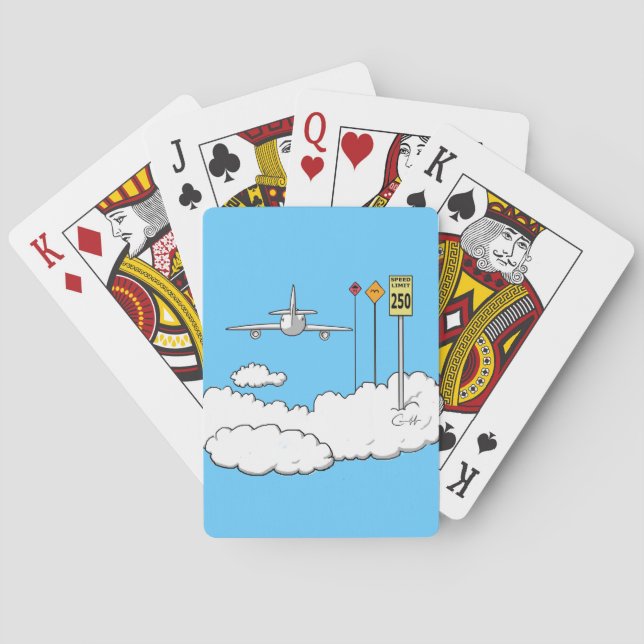 Baralho "Voar seguro" (Verso)