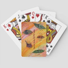 Baralho Você é UnbeLEAFable - Crianças Arte para CHOC