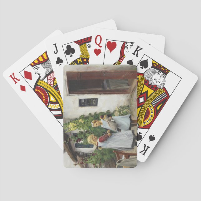 Baralho Você Viu O Meu Gatinho? (por H.A. Brendekilde) (Verso)