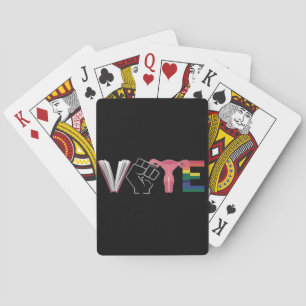 Baralho Votar feministas: Livros proibidos LGBTQ