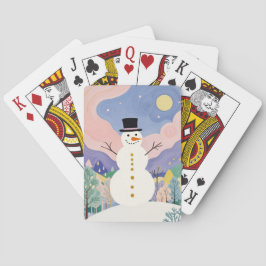 Baralho Watcher alegre de inverno