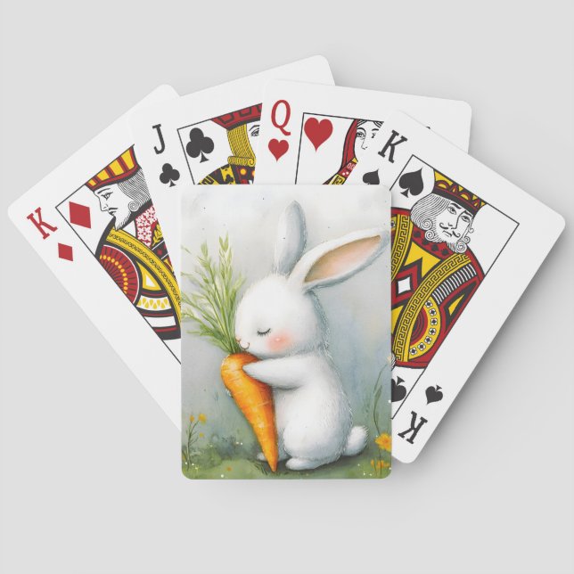 Baralho Watercolor Bunny Happy Harvest (Verso)