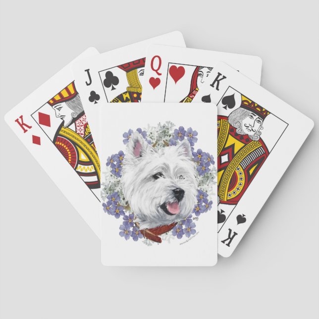 Baralho Westie Não Me Esqueças (Verso)