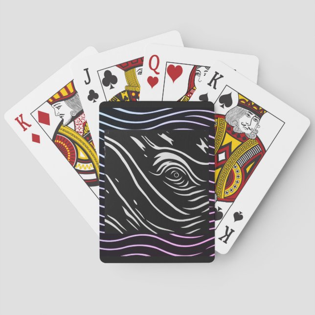 Baralho Whale eye playing cards (Verso)