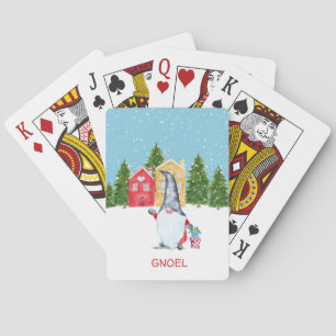 Baralho Whimsical Gnomo Christmas