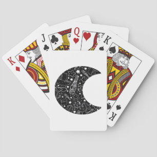 Baralho Whimsigoth Witch Moon Wicca Kawaii Gótico Tattoo A