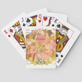 Baralho Whispers of Magic: Two Fairy Friends in a Garden