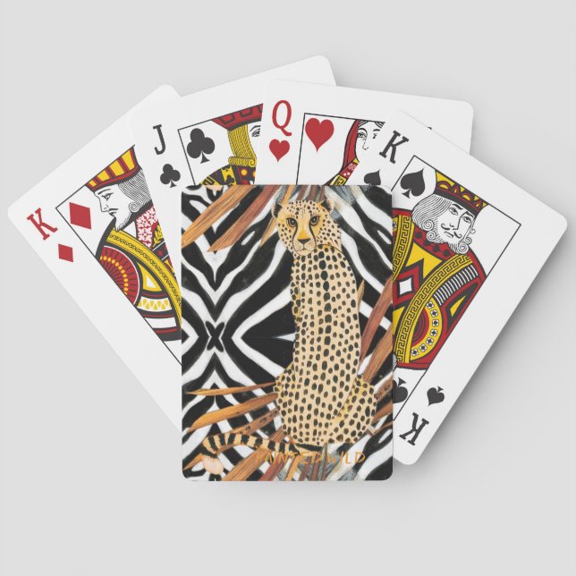 Baralho Wild Cheetah  (Verso)