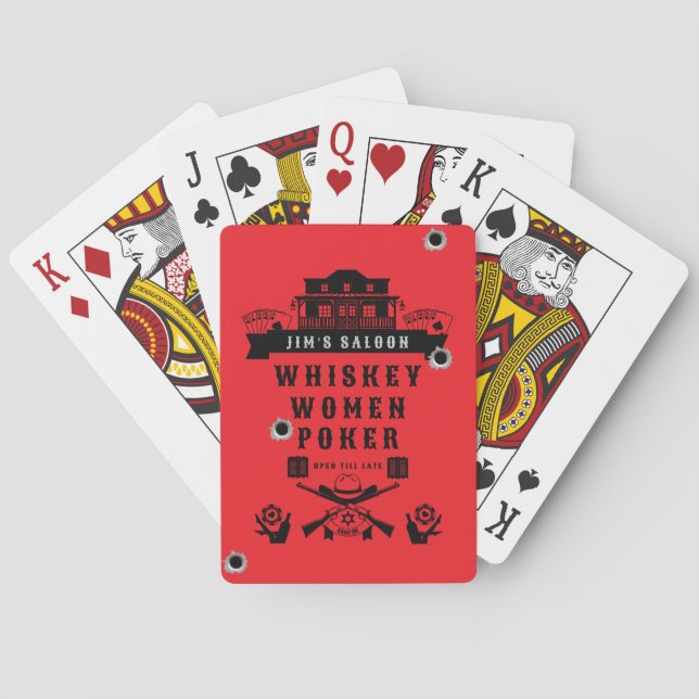 Baralho Wild West Americana Poker (Verso)