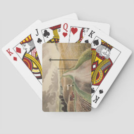 Baralho Wiltshire Landscape (por Eric Ravilious)