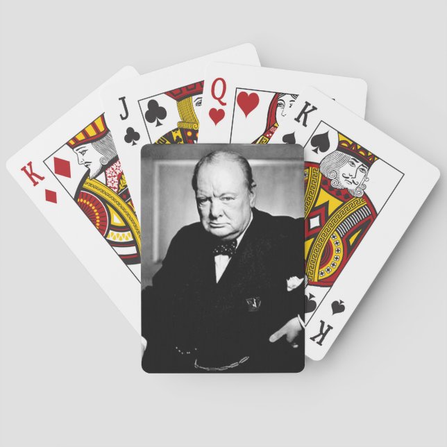Baralho Winston Churchill (Verso)