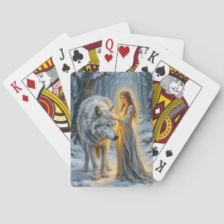 Baralho Winter Goddess & White Wolf