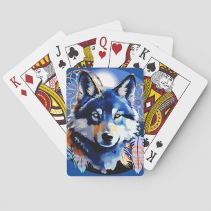 Baralho Wolf Native Animal Spirit