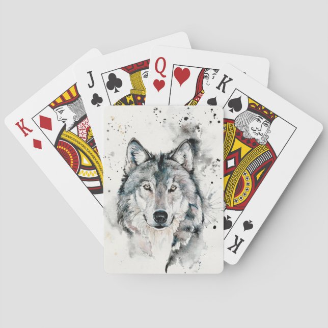 Baralho Wolf pack jogar cartas (Verso)