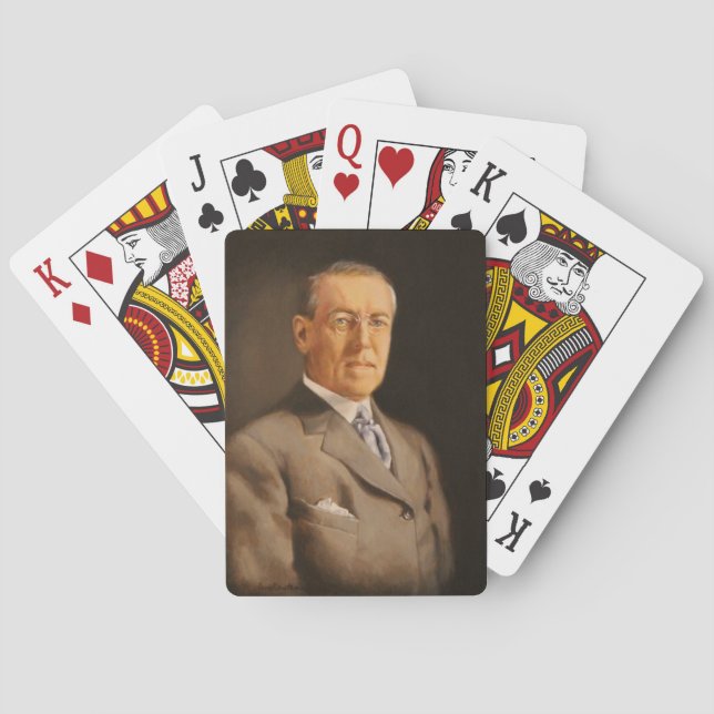 Baralho Woodrow Wilson (Verso)
