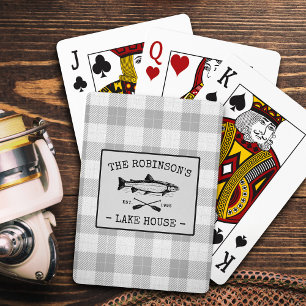 Baralho Xadrez Branca Russa de Peixes do Lago Familiar Oar