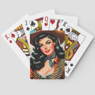 Baralho Xerife Vintage Pin-up